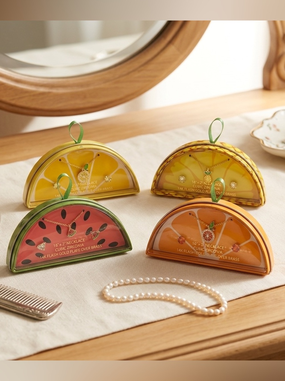 Alexis Bendel Your Choice Fruit Slice Jewelry Gift Sets